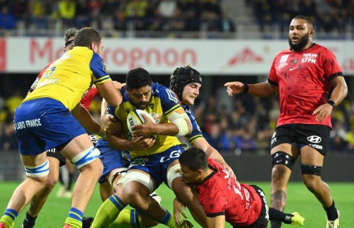 Top 14 – Il Clermont vince di misura contro il Tolone e prende una boccata d’aria fresca