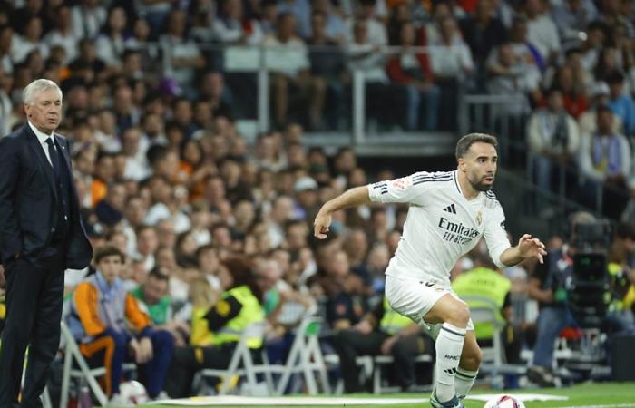 Dani Carvajal in panchina per mesi