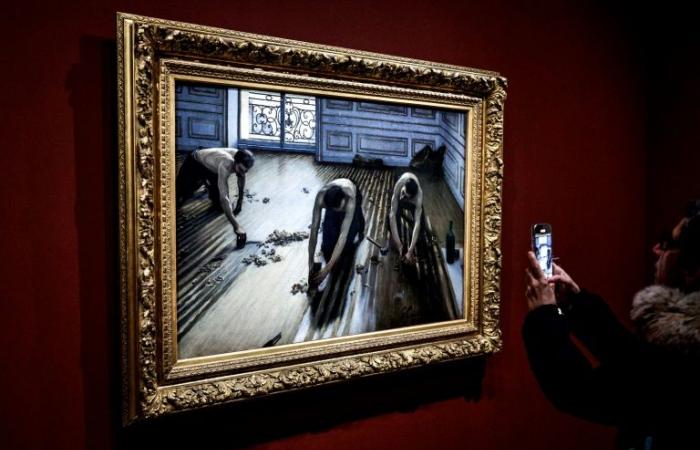 Al museo d’Orsay, uomini vivi dipinti senza vergogna da Gustave Caillebotte