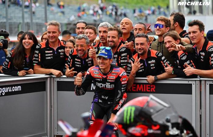 MotoGP Giappone J2, Maverick Vinales (Aprilia Q3/S9): “La Ducati è imprendibile in rettilineo”