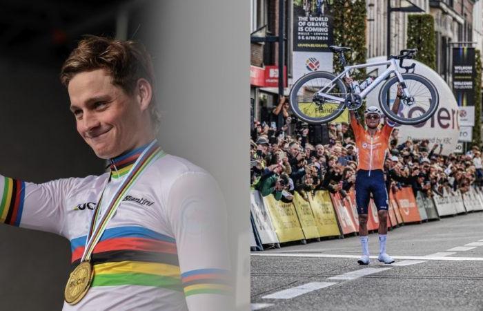 Ciclismo. Mondiali – Gravel – Mathieu van der Poel: “Concludere la mia stagione così…”