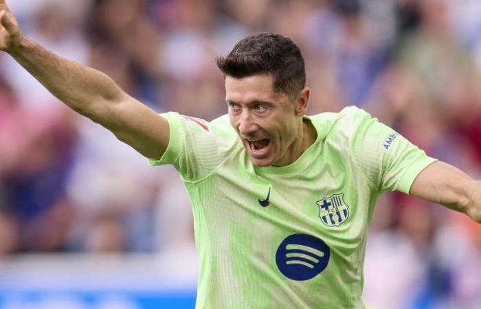 Robert Lewandowski spiega perché è “più facile” per lui segnare gol per il Barcellona sotto Hansi Flick