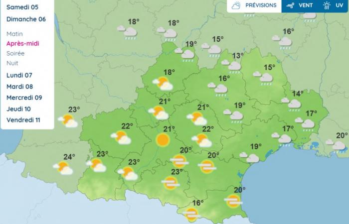 Che tempo ci riserva questa domenica a Tolosa e in Occitania? Aggiornamento sulle previsioni