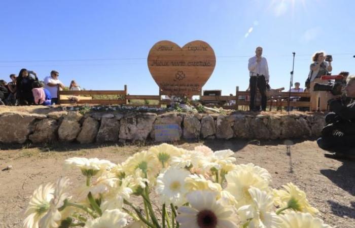 A Mazan, le vittime della violenza marciano in sostegno di Gisèle Pélicot (foto e video)