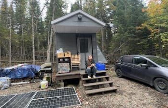 “Mi fa molto bene”: scappa dallo stress della città per vivere nella foresta in 33 metri quadrati