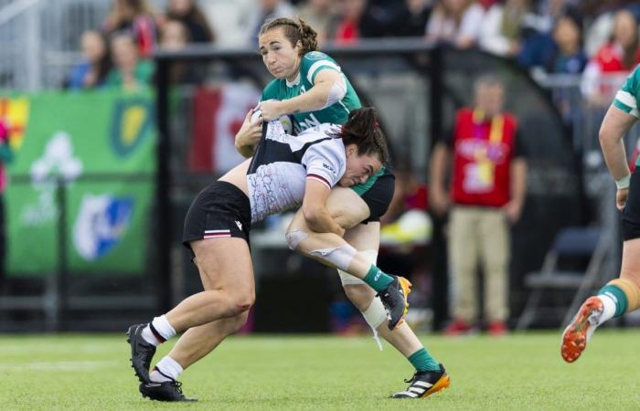 IL CANADA SCONFITTA L’IRLANDA A LANGLEY E SI OTTIENE LA SECONDA VITTORIA AL WXV 1 — Rugby Canada