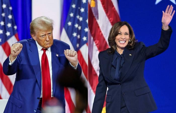 Le campagne di Trump e Harris sono in pieno svolgimento