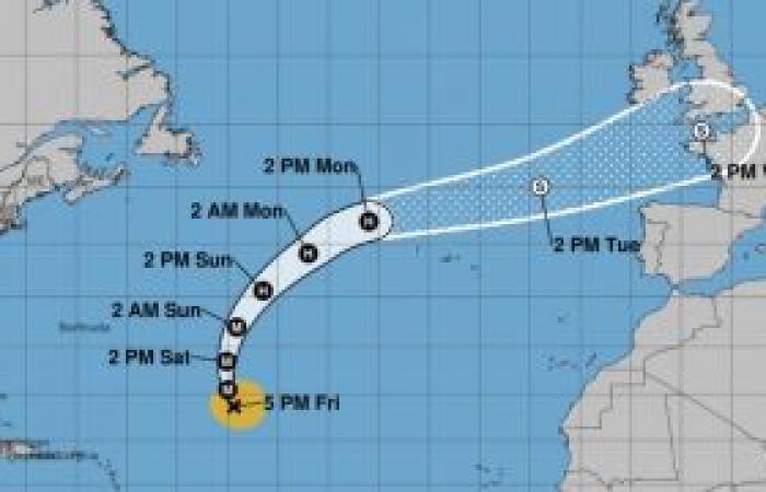 Raffiche a 100 km/h, pioggia battente… L’uragano Kirk avrà conseguenze sul tempo in Francia