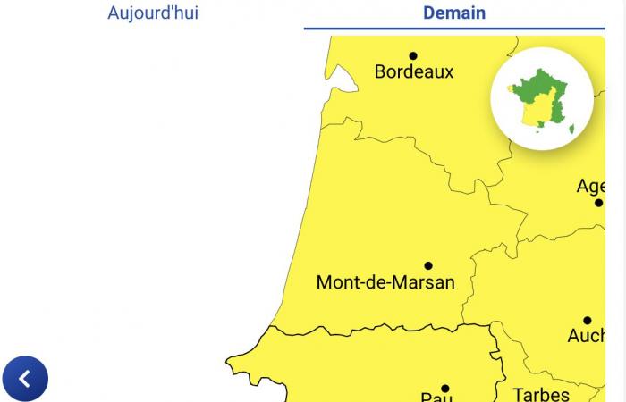 Allerta meteo – Alti Pirenei, Gers, Alta Garonna, Tarn-et-Garonne e Pirenei Atlantici in allerta gialla lunedì 7 ottobre