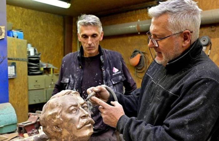 Il busto in bronzo di Aristide Briand è stato fuso in questo comune della Loira Atlantica