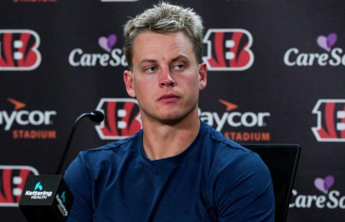 NFL: I Bengals “non sono una squadra degna di un campionato”, lamenta Joe Burrow