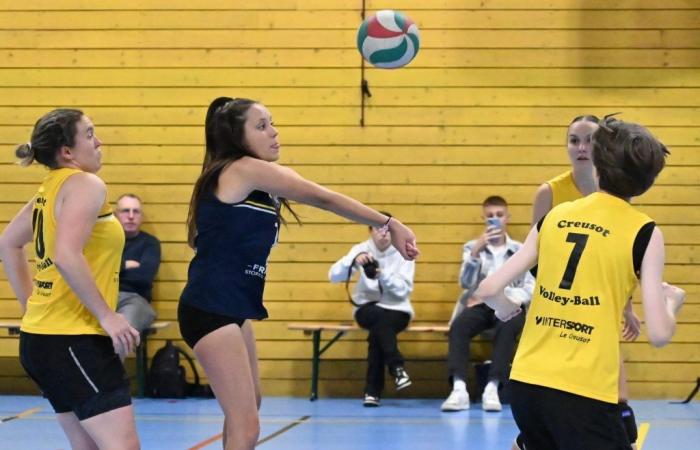 PALLAVOLO: Una grande vittoria per le donne di Le Creusot contro il Besançon