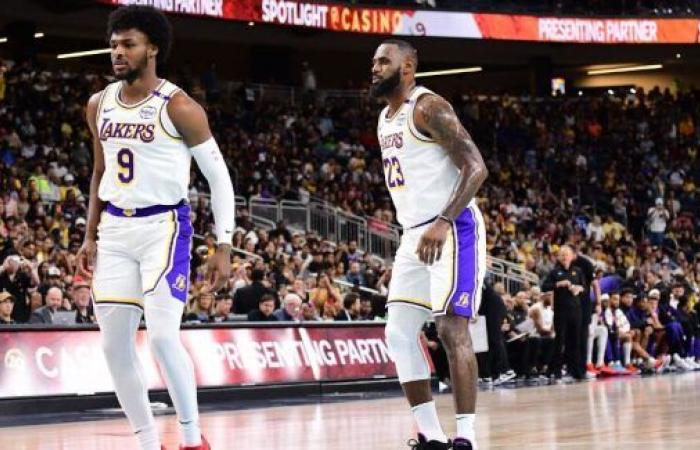 LeBron James e Bronny hanno giocato insieme! • Pallacanestro statunitense