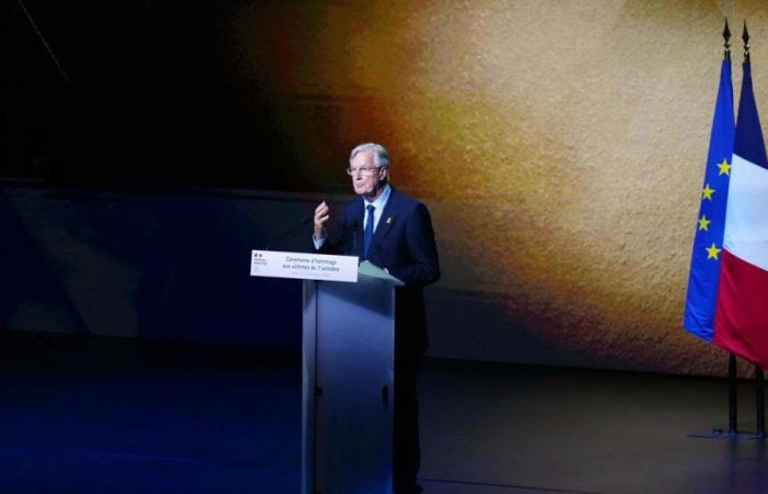 Anniversario del 7 ottobre: ​​il nome di Emmanuel Macron fischiato durante il discorso tributo a Michel Barnier al Dôme di Parigi