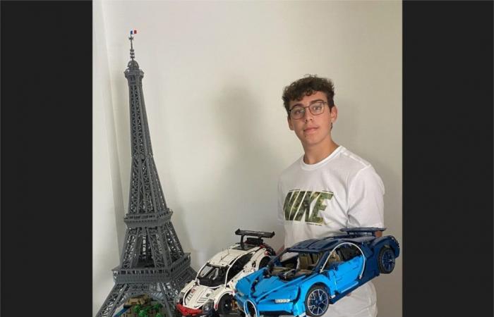 La Torre Eiffel, il Titanic… I LEGO® sono una vera passione per Enzo, uno studente delle scuole superiori della Somme