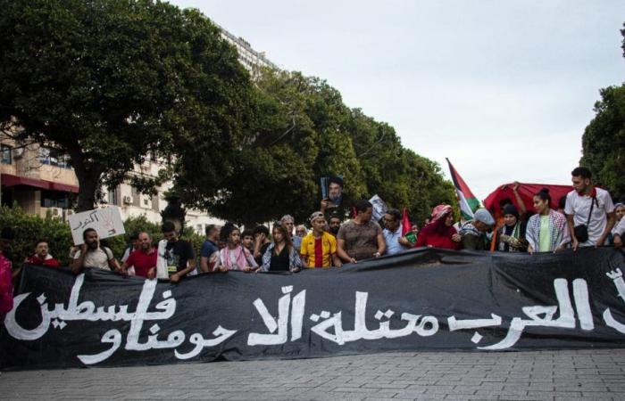 Tunisi: Marcia a sostegno di Palestina e Libano (Foto)