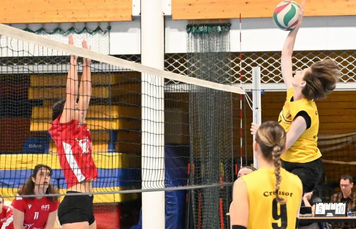 PALLAVOLO: Una grande vittoria per le donne di Le Creusot contro il Besançon