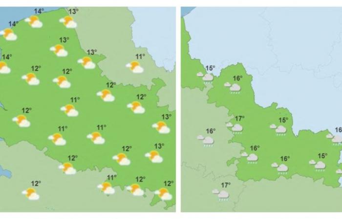 il meteo della settimana nel Nord-Passo di Calais