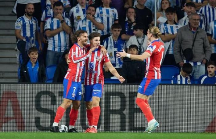 Intrappolato dalla Real Sociedad, l’Atlético Madrid sale ancora sul podio della Liga