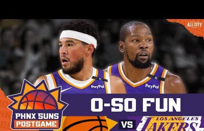 POST PARTITA: Spettacolo dal vivo di PHNX Suns vs Los Angeles Lakers