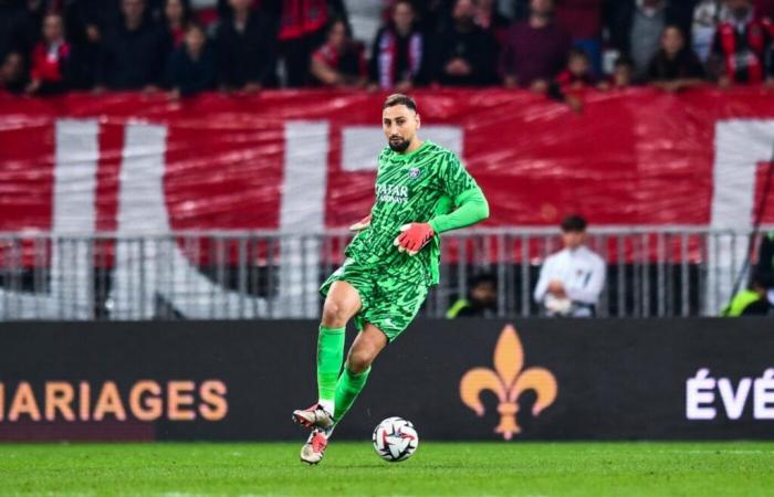 Donnarumma reagisce alle critiche dopo la partita contro l’Arsenal – Ligue 1 – J7 – Nizza-PSG (1-1)