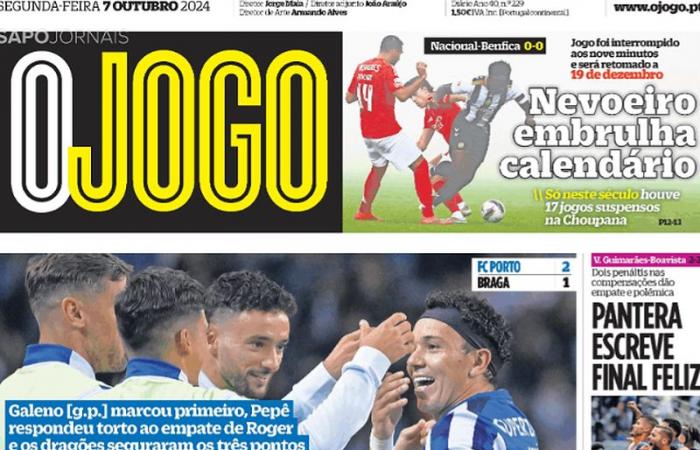 Rassegna stampa: Dragão in fuga tra la nebbia e Pepê veloce – I Liga