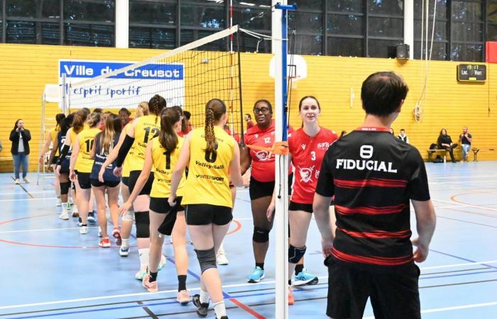 PALLAVOLO: Una grande vittoria per le donne di Le Creusot contro il Besançon