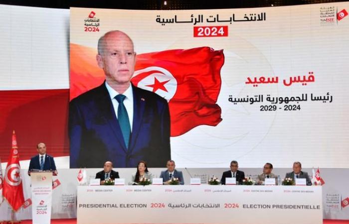 In Tunisia, il presidente Kaïs Saïed è stato rieletto con il 90,7% dei voti