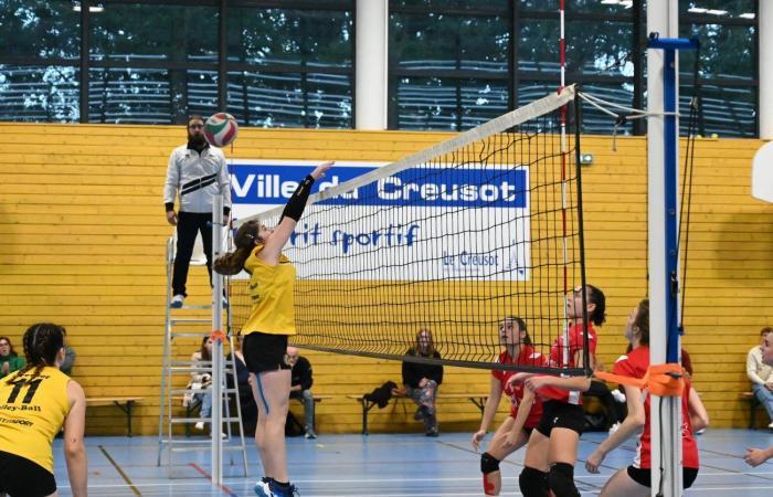 PALLAVOLO: Una grande vittoria per le donne di Le Creusot contro il Besançon