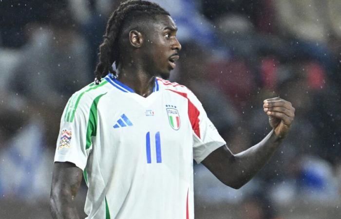 Nations League: Moise Kean rinuncia alla sosta per le nazionali e non giocherà contro i Red Devils