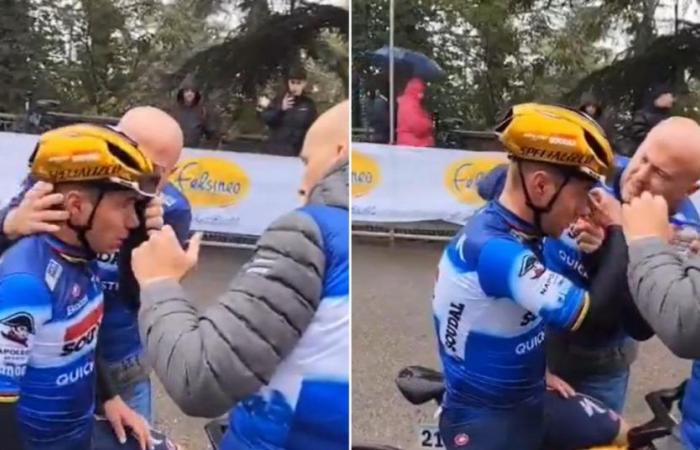 Un nuovo filmato mostra il momento in cui Remco Evenepoel si è arreso al Tour d’Emilie (video)