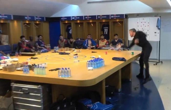 in video, il discorso isterico di Luis Enrique durante gli ottavi di Champions League