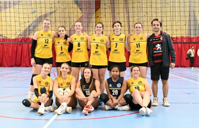 PALLAVOLO: Una grande vittoria per le donne di Le Creusot contro il Besançon