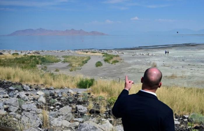 Nonostante il prosciugamento del Grande Lago Salato, lo Utah perdona lo scetticismo di Trump sul clima – 07/10/2024 alle 05:52