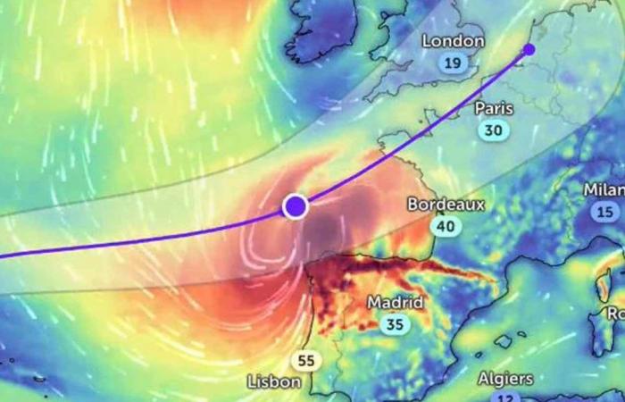 Pioggia battente, venti violenti… La Francia dovrebbe essere colpita mercoledì e giovedì