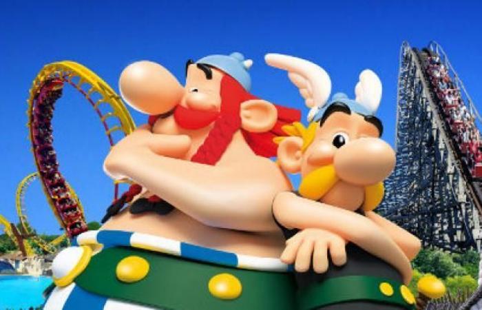 Asterix e Obelix entreranno al Museo Grévin il 23 ottobre, in occasione del loro 65° compleanno, insieme al loro cane Idéfix e ad un soldato romano