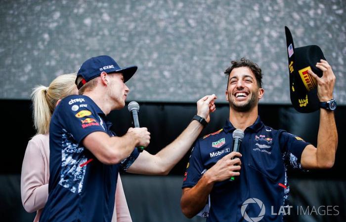 Ricciardo “si è sentito molto onorato di essere un pilota di F1”