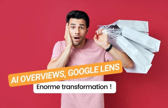 Panoramica AI e Google Lens: AI per le tue ricerche e i tuoi acquisti