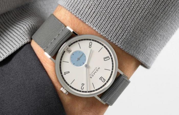 Nomos Tangente 38 Date 175 Years Watchmaking Glashütte: l’icona multicolore che reinventa l’orologio meccanico