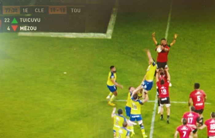 Top 14 – Clermont – Tolone: ​​l’arbitraggio di Marbot sotto esame, il finale burrascoso della partita