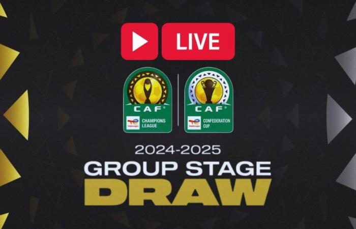 Vivi il sorteggio della fase a gironi della TotalEnergies CAF Champions League e della TotalEnergies CAF Confederation Cup