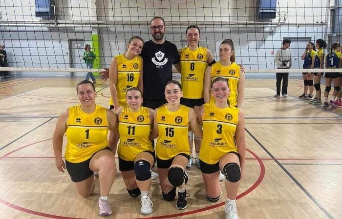 PALLAVOLO: Una grande vittoria per le donne di Le Creusot contro il Besançon