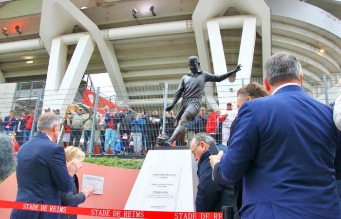 “Condivide con noi la sua vittoria”: con la statua di Just Fontaine, Reims ha il suo secondo angelo sorridente