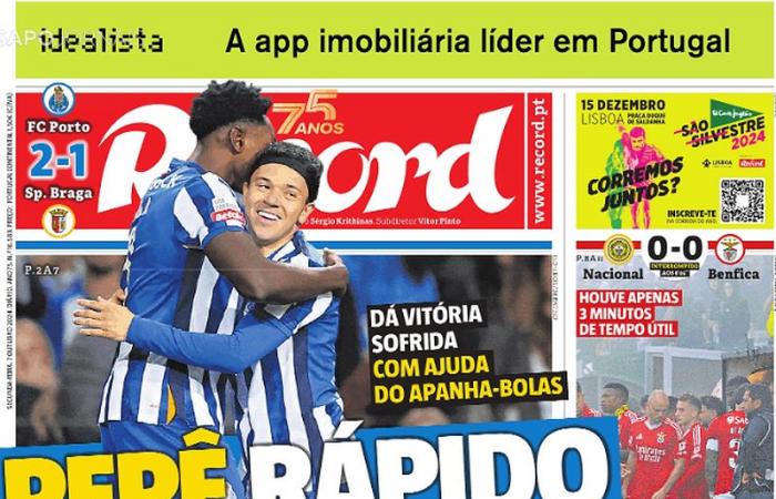 Rassegna stampa: Dragão in fuga tra la nebbia e Pepê veloce – I Liga