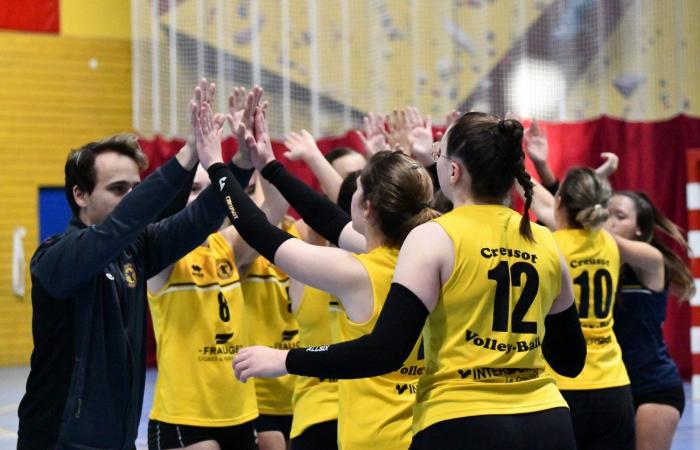 PALLAVOLO: Una grande vittoria per le donne di Le Creusot contro il Besançon