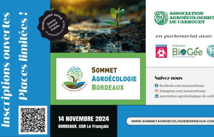 Punto stampa: Focus sul vertice dell’agroecologia di Bordeaux – 2a edizione (14/11 al Cinema francese)