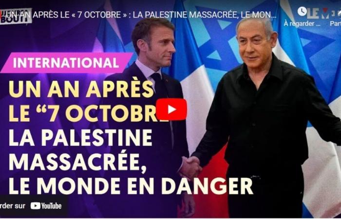 Un anno dopo il “7 ottobre”: Palestina massacrata, mondo in pericolo