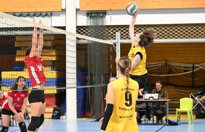 PALLAVOLO: Una grande vittoria per le donne di Le Creusot contro il Besançon