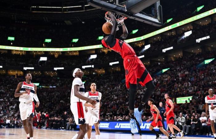 NBA: i Raptors sconfiggono i Wizards 125-98 sulla superficie del Bell Center