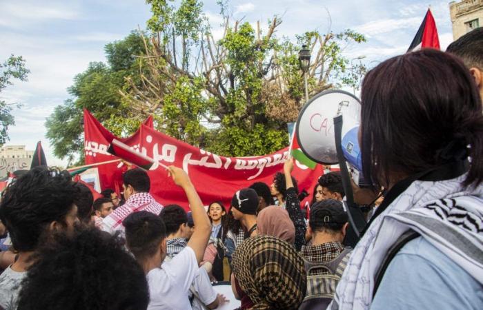 Tunisi: Marcia a sostegno di Palestina e Libano (Foto)